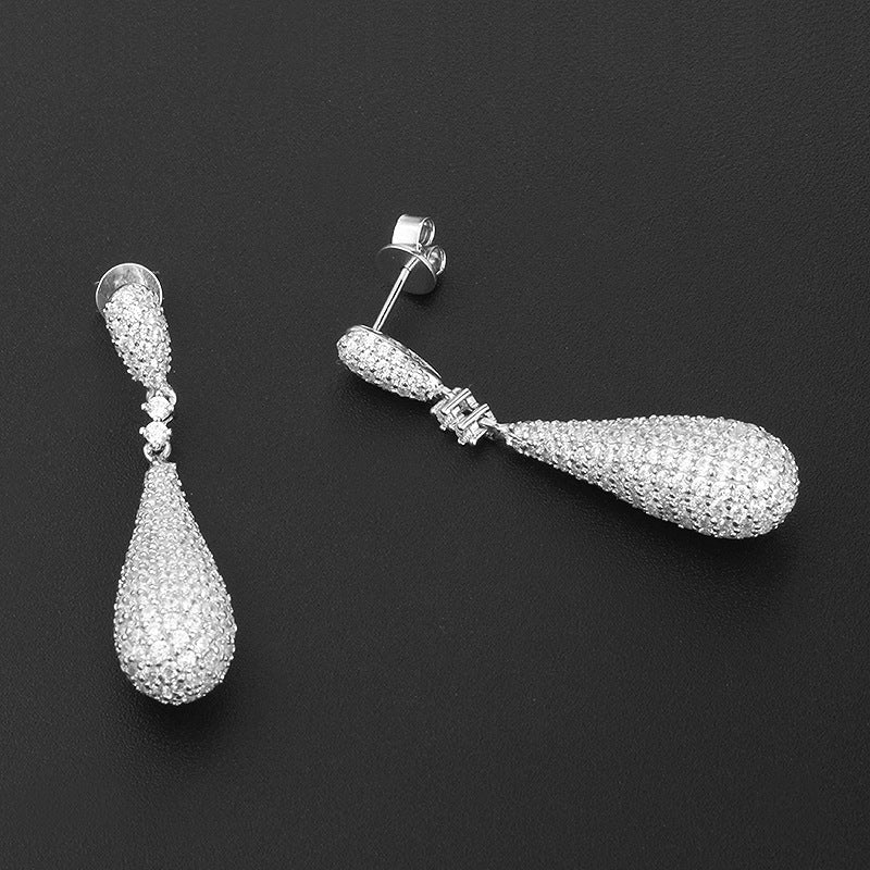 925° Silver Drop-S Earrings &quot;Auriana&quot;