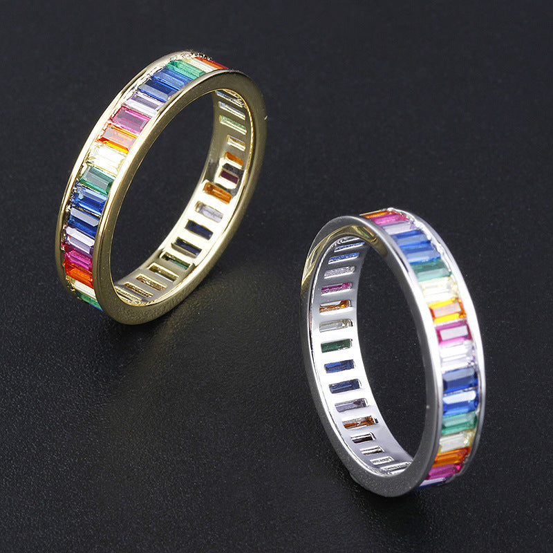 925° Silver Rainbow Ring &quot;Vivara&quot;