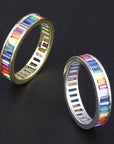 925° Silver Rainbow Ring "Vivara"