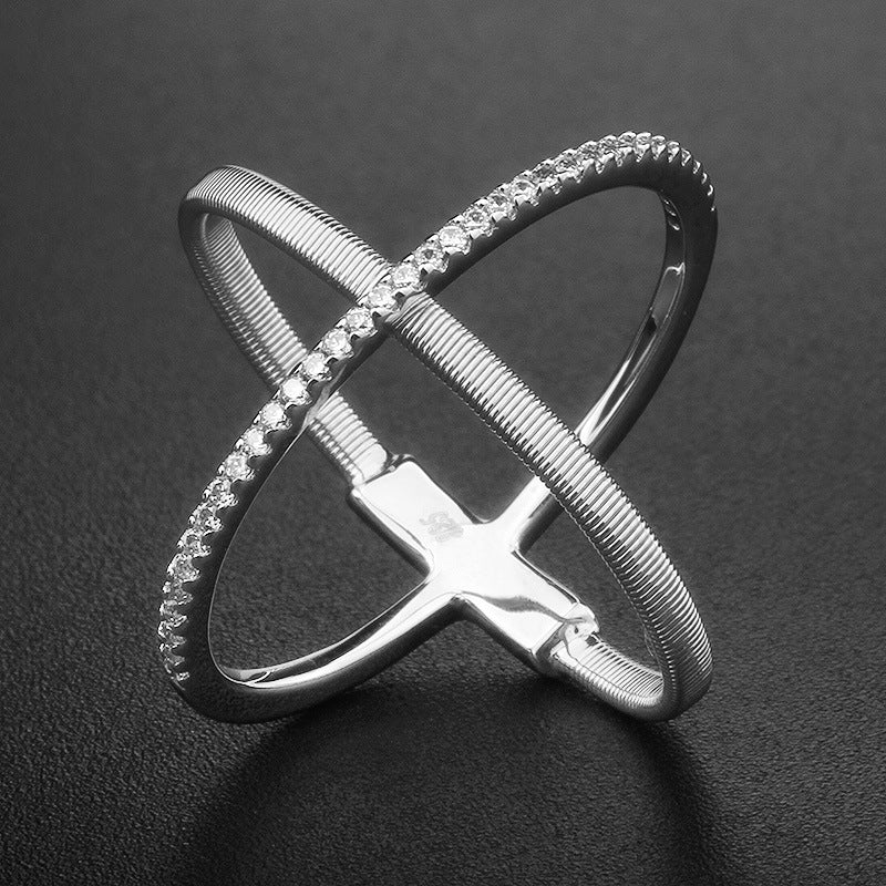 925° Silver Twist Rope Ring &quot;Calidra&quot;