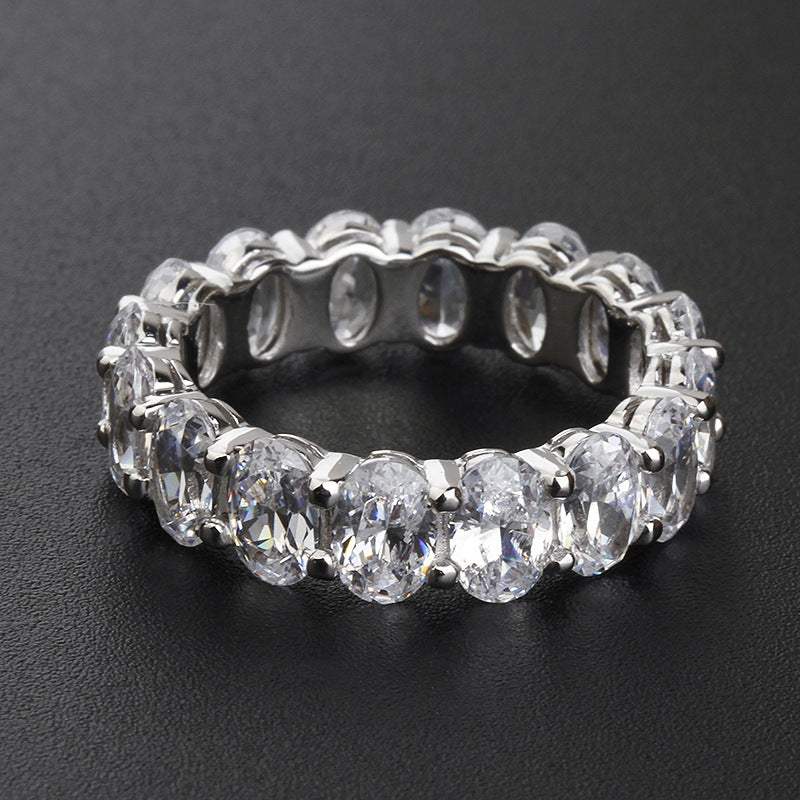 925° Silver Crystal Ring &quot;Zalora&quot;