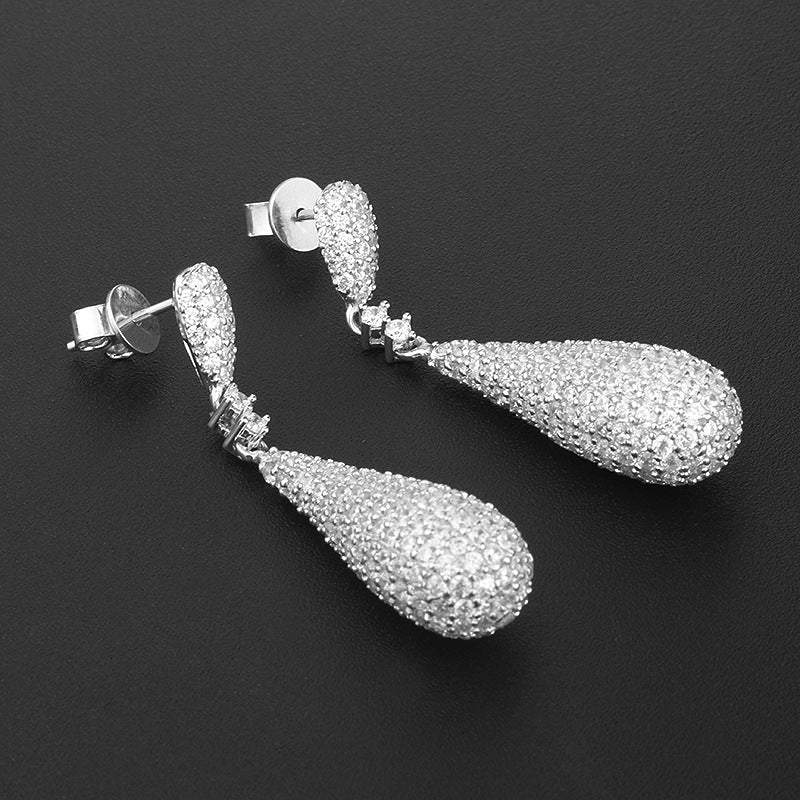 925° Silver Drop-S Earrings &quot;Auriana&quot;