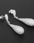 925° Silver Drop-S Earrings "Auriana"