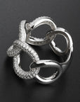 925° Silver Triple Ring "Xenara"