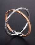 925° Silver Twist Rope Ring "Calidra"