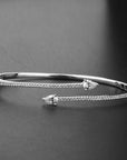 925° Silver Bang bracelet "Miralys"