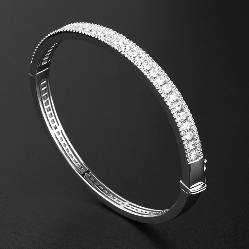 925° Silver Crystal Bracelet &quot;Elyssara&quot;