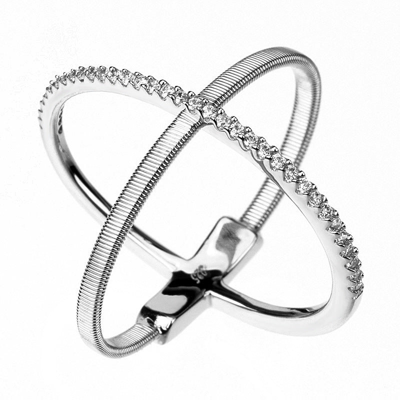 925° Silver Twist Rope Ring &quot;Calidra&quot;