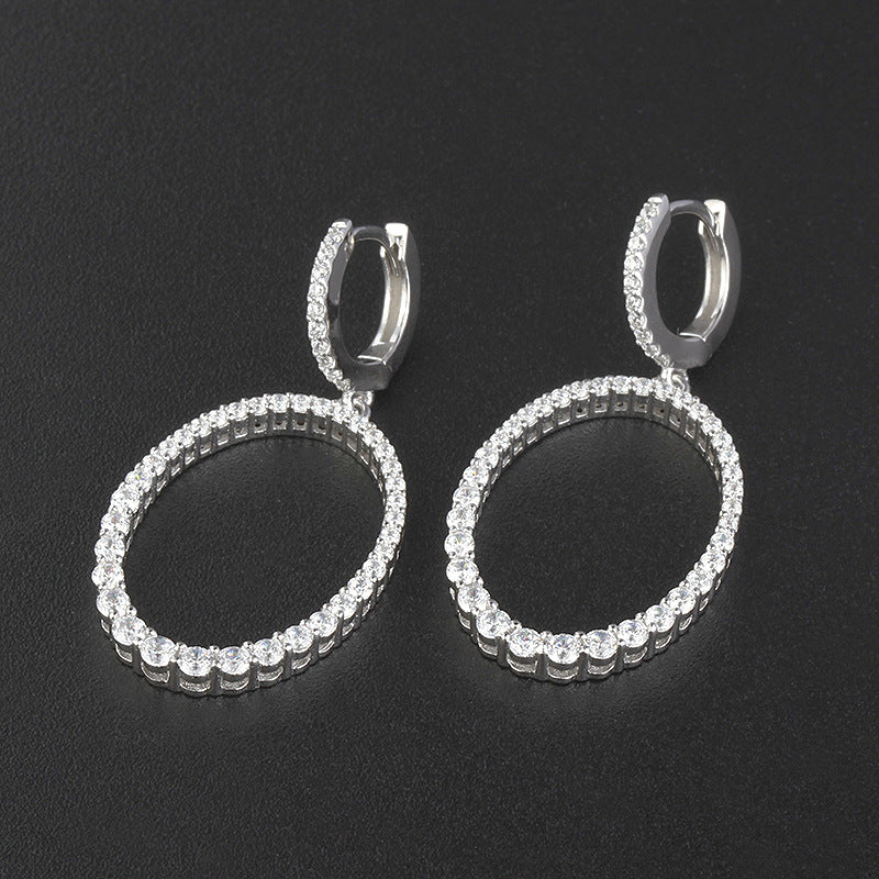 925° Silver Exquisite Earrings &quot;Novastra&quot;