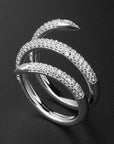 925° Silver Spiral Ring "Cynthara"