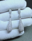 925° Silver Drop-S Earrings "Auriana"